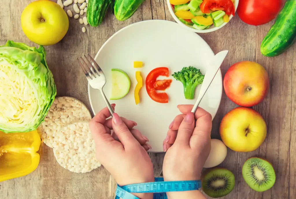 diet plate letters